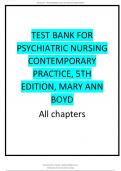 TEST BANK FOR PSYCHIATRIC NURSING CONTEMPORARY PRACTICE&comma; 5TH EDITION&comma; MARY ANN BOYD&period;pdfTEST BANK FOR PSYCHIATRIC NURSING CONTEMPORARY PRACTICE&comma; 5TH EDITION&comma; MARY ANN BOYD&period;pdf