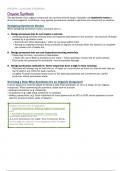 Summary notes for AQA A-Level Chemistry Unit 3.3.14 - Organic synthesis (A-level only) 