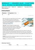 MODULE 1 - GRADED QUIZ&lowbar; CHAPTERS 1 & 2&lowbar; ECON 210 MICROECONOMICS