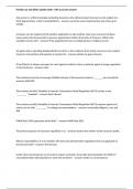 Exam &lpar;elaborations&rpar; Florida Law and Ethics  