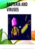 Bacteria and Virus