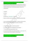 ATI Med Surg Proctored Exam Practice Qs &lpar;correct solutions&rpar; Latest 2023 RATED A&plus;