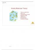 Ch. 5 - Kinetic Molecular Theory