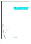 ASL Trueway Unit 6 Worksheet-with 100&percnt; verified solutions-2023-2024