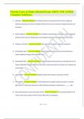 Florida Dental Laws and Rules Exam Bundle With Complete Solutions&period;
