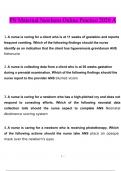 PN Maternal Newborn Online Practice 2020 A