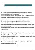 pn pharmacology online practice 2020 A questions with complete solutions