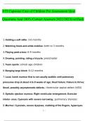 ATI Capstone Care of Children Pre Assessment Quiz&sol; Questions And Answers&period; Latest Update Download&period;