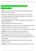 BIO 230 EXAM &num;1 SFSU EXAM 2023 WITH COMPLETE SOLUTION