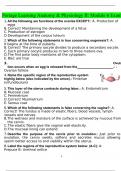 Portage Learning Anatomy & Physiology 2&colon; Module 1 Exam Questions And Answers 2022