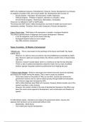 A Level Geography - Health&comma; Human rights&comma; and development - Summary revision notes