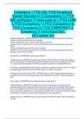 Competency 1 FTCE ESE, FTCE Exceptional  Student Education K-12 (Competency 7), FTCE  ESE certification 17 study guide pt 7, FTCE COMP  8, FTCE (Competency 1), FTCE (Competency 4),  FTCE (Competency 2), FTCE COMPETENCY 4,  Competency 3- Instructional Deli