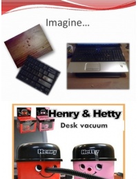 Sales presentation on Henry desk vacuum cleaner