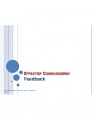 presentatie effectief communiceren, feedback geven