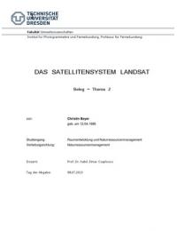 Das Satellitensystem LANDSAT