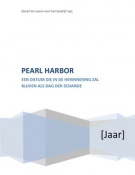 Pearl Harbor - onderzoek