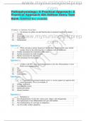 Pathophysiology&colon; A Practical Approach&colon; A Practical Approach 4th Edition Story Test Bank Answer Key Available