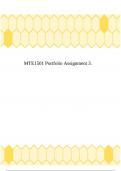 MTE1501 Portfolio Assignment 3.
