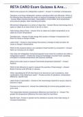 RETA CARO Exam Quizzes & Ans&hellip;