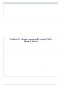 Test Bank for Human Anatomy & Physiology 11th by Elaine N&period; Marieb