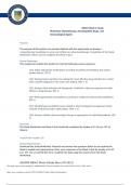 NR 567 Week 4 Study Worksheet Chemotherapy, Hematopoietic Drugs, and Immunological Agents Chamberlain