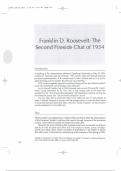 FDR's Second Fireside Chat
