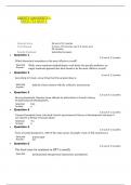 EDCO 715 Quiz 1 Complete with Questions and Answers: Liberty University