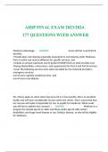 AHIP final Exam 2000 to 2024 updated 