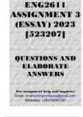 ENG2611 Assignment 3 (Essay) 2023