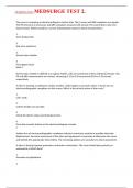 NURSING N223 MEDSURGE TEST 2&period;