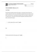 Algebra 2 modeling practice worksheet