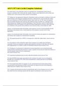 AECN 357 Unit 4 &lpar;with Complete Solutions&rpar;
