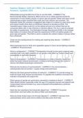 Nutrition Midterm HUN1201 IRSC &vert; 50 Questions with 100&percnt; Correct Answers &vert; Updated 2023