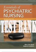 TEST BANK for Essentials of Psychiatric Nursing 2nd Edition by Ann Boyd & Rebecca  Luebbert &vert; All Chapters 1-32&period;