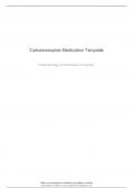 Carbamazepine Medication Template