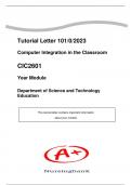 CIC2601 tutletter& Assignment-2