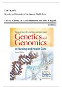 Test Bank - Genetics and Genomics in Nursing and Health Care&comma; 2nd Edition &lpar;Beery&comma; 2019&rpar;&comma; Chapter 1-20 &vert; All Chapters