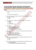 SPCE 682 INTERVENTIONS AND TREATMENTS FOR PERSONS WITH AUTISM,2023/2024  COMPLETE KNOWLEDGE TEST QUESTIONS[QUIZ1-QUIZ10] .100% GENUINE PAPER. 