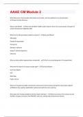 AAAE Cm &vert; Questions with 100&percnt; correct Answers &vert; updated and verified 