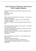 Nurse 623 Exam 1 Questions And Answers With Complete Solutions