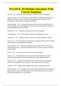 DAANCE All Modules Questions With Correct Solutions