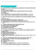 CDA Practice Test&vert; 70 QUESTIONS&vert; WITH COMPLETE SOLUTIONS