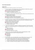 Ati Comprehensive Neuro Practice Questions and Answers Latest Updated 2023