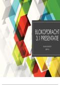 Blokopdracht 3.1 Presentatie