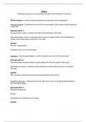 Ethics summary
