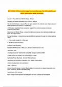 ONS-ONCC Chemotherapy Immunotherapy Certificate Exam &lpar;Latest 2023-2024&rpar; Download to Score A