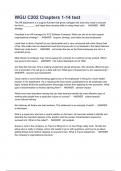 WGU C202 Chapters 1-14 test &semi; QUESTIONS AND ANSWERS &lpar;ACCURATE 100&percnt;&rpar;  LATEST 2023