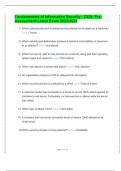 Fundamentals of Information Security - C836&colon; Pre-Assessment&colon;Latest Exam 2023&sol;2024