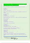 WGU Course C836 - Fundamentals of Information Security Questions and Answers Already Passed