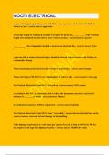 NOCTI ELECTRICAL&vert;UPDATED&VERIFIED&vert;WITH SOLUTIONS&vert;GUARANTEED SUCCESS
